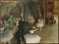 La répétition du ballet impressionnisme balletdancer Edgar Degas